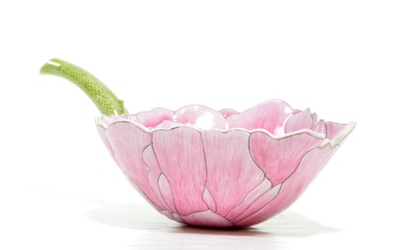 Chinese Famille Rose Lotus Cup