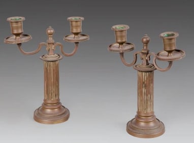 Bronze Candelabras