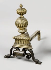 Brass Andiron