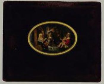 Framed Miniature Paint