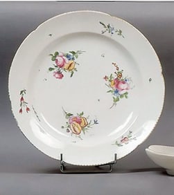 Porcelain Floral Dish