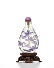 Rare Chinese Suchow-School Snuff Bottle