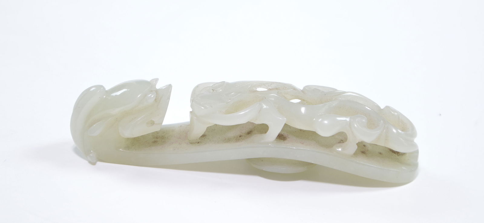 Chinese Jade Dragon Belt Buckle (1 of 17)