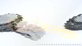 Large Chinese Jade Mirror: Qing dynasty L: 24 cm, Dragon Buckle Length: 12.5 CM Provenance: Important private collection, Dallas, Texas. Lot 22782, 22787,22792, 22793, 22794, 22805, 22807, 22809, 22810, 22812, 22813, 22818, 228