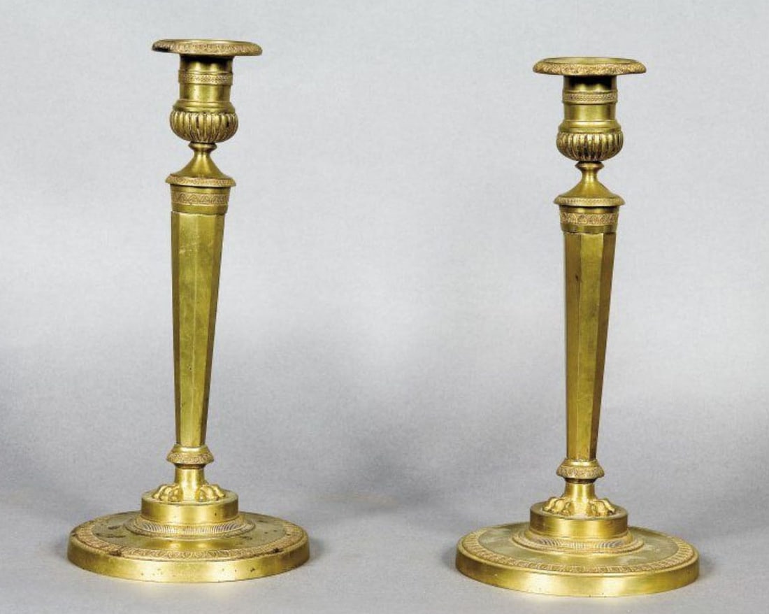 Pair of Brass Candlesticks (1 of 1)