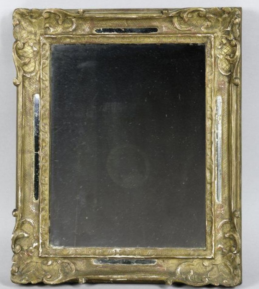 Stucco Framed Mirror (1 of 1)