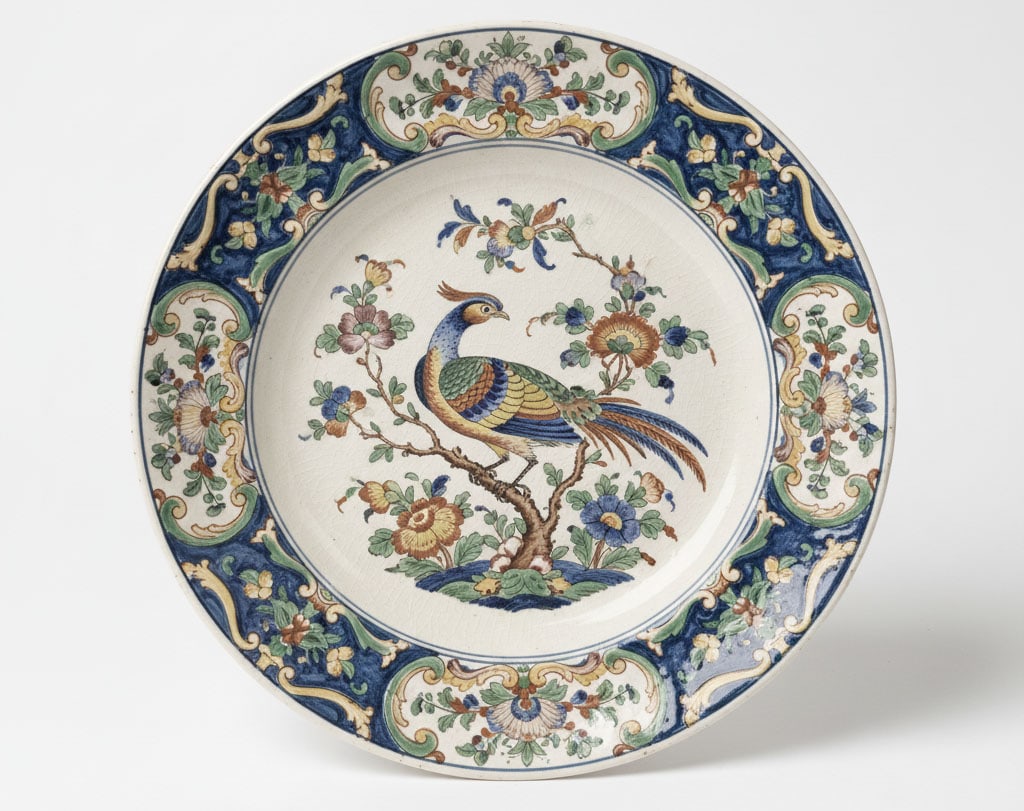 Ceramic Dish: D:24 cm