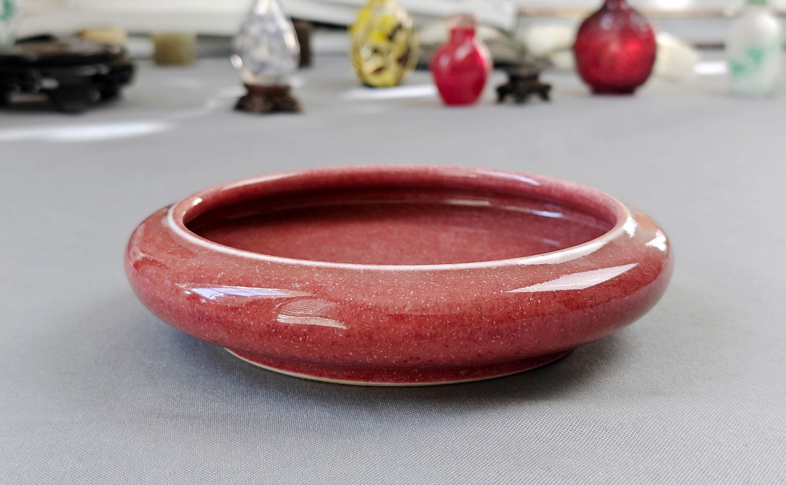 Chinese Copper-Red Brush Washer - 8