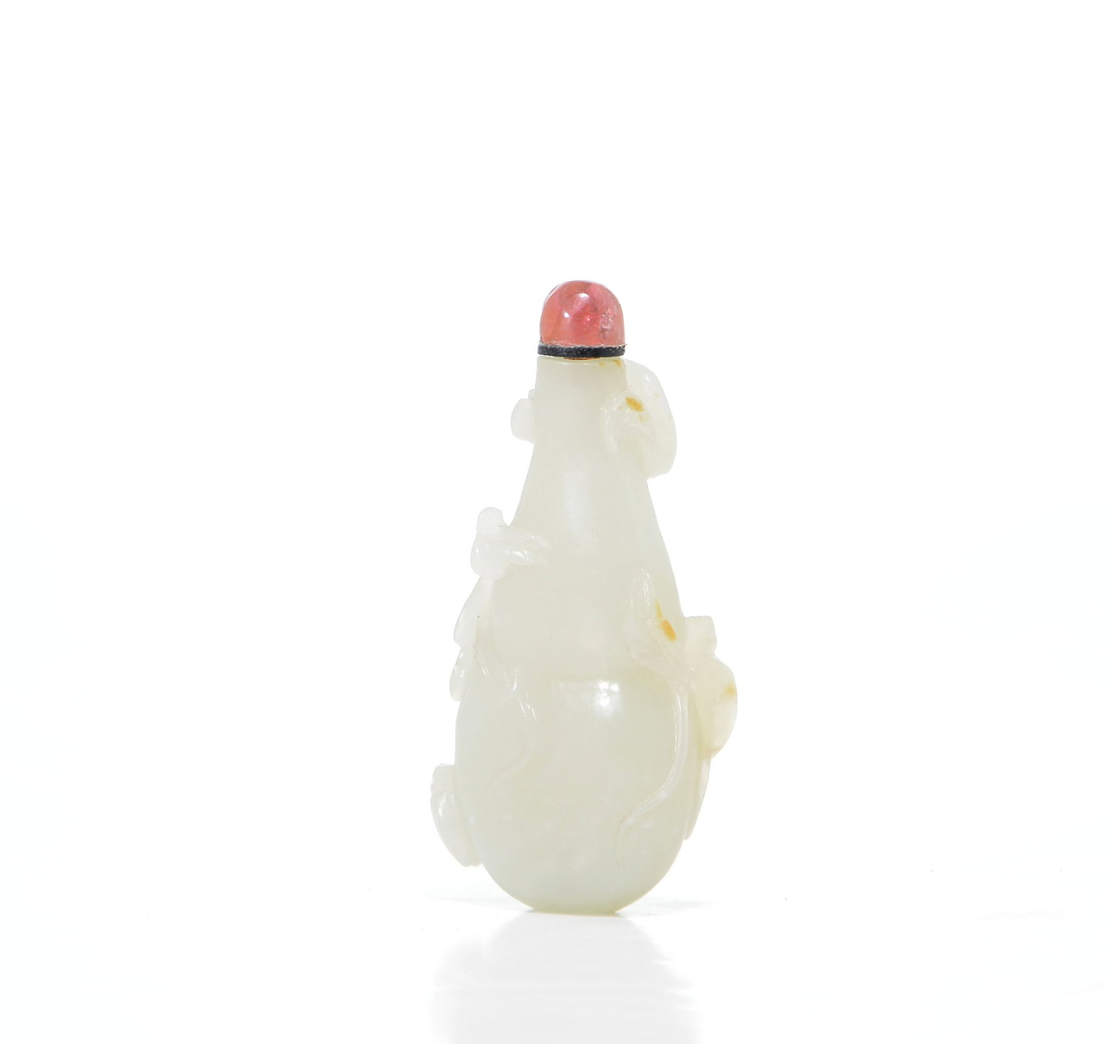 Very Fine Chinese Jade Snuff Bottle - 3