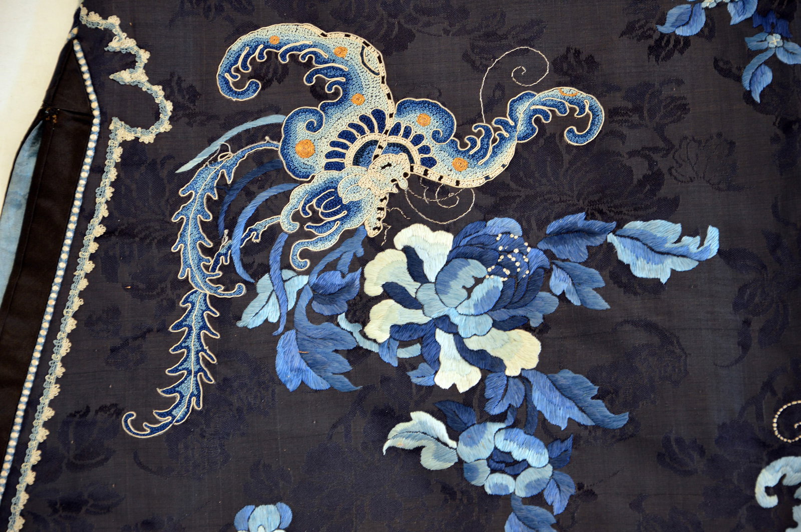 Chinese Tri-Blue Court Robe - 14
