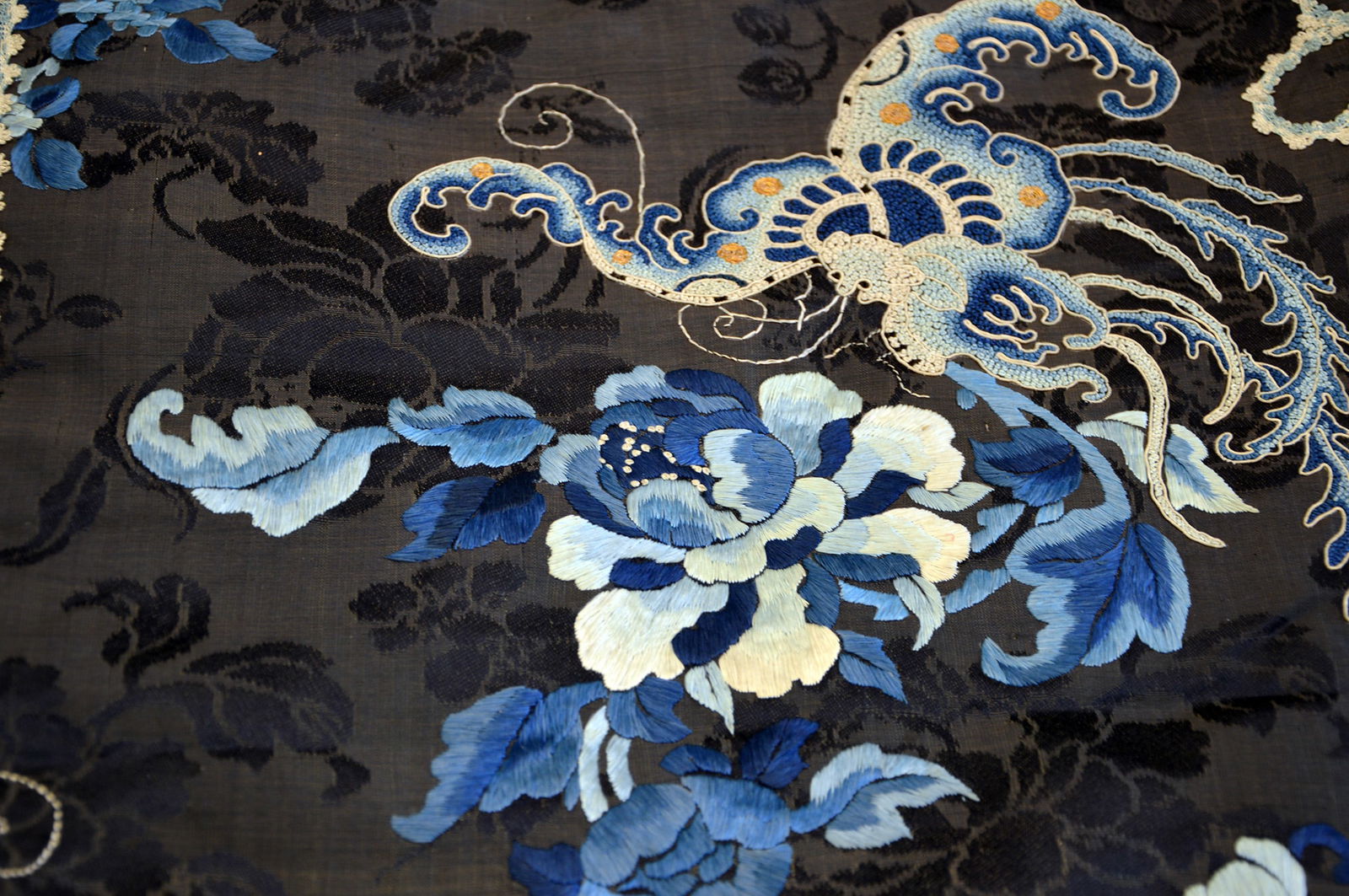 Chinese Tri-Blue Court Robe - 7