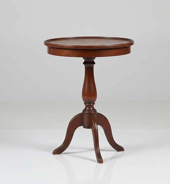 Mahogany Tripod Table (1 of 1)