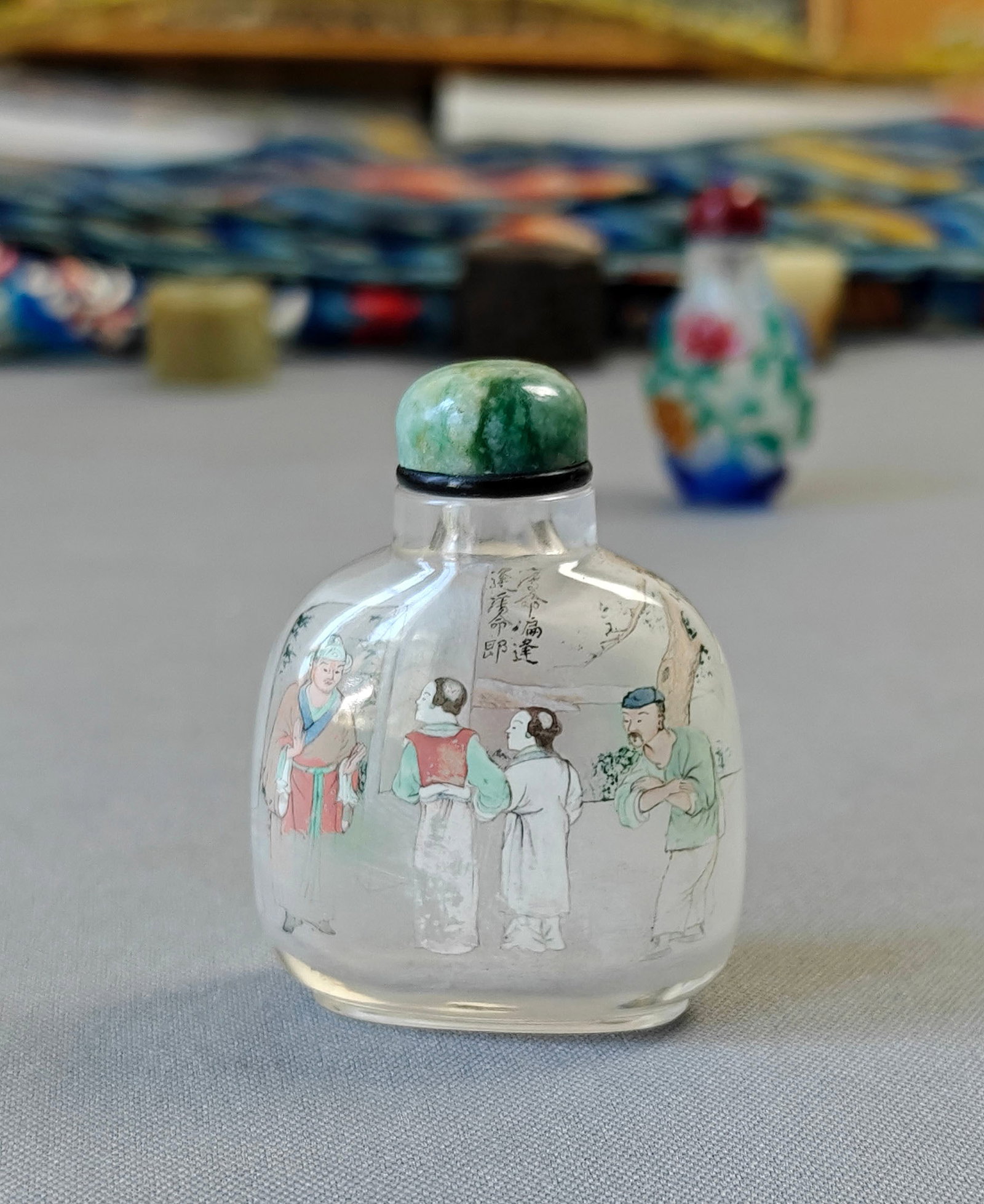 Chinese Inside-Painted Snuff Bottle - 9