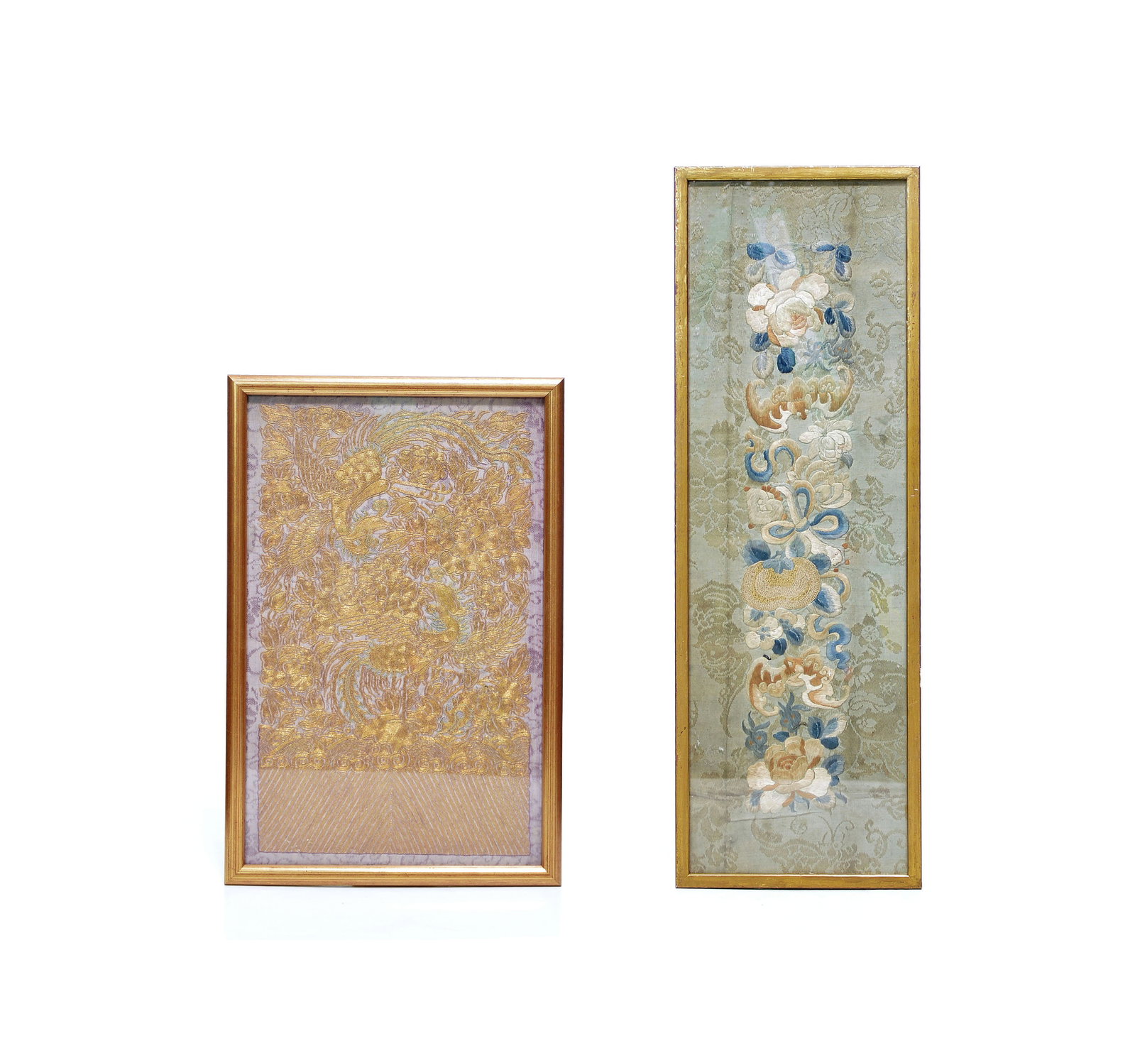 Chinese Framed Silk Embroideries (1 of 5)
