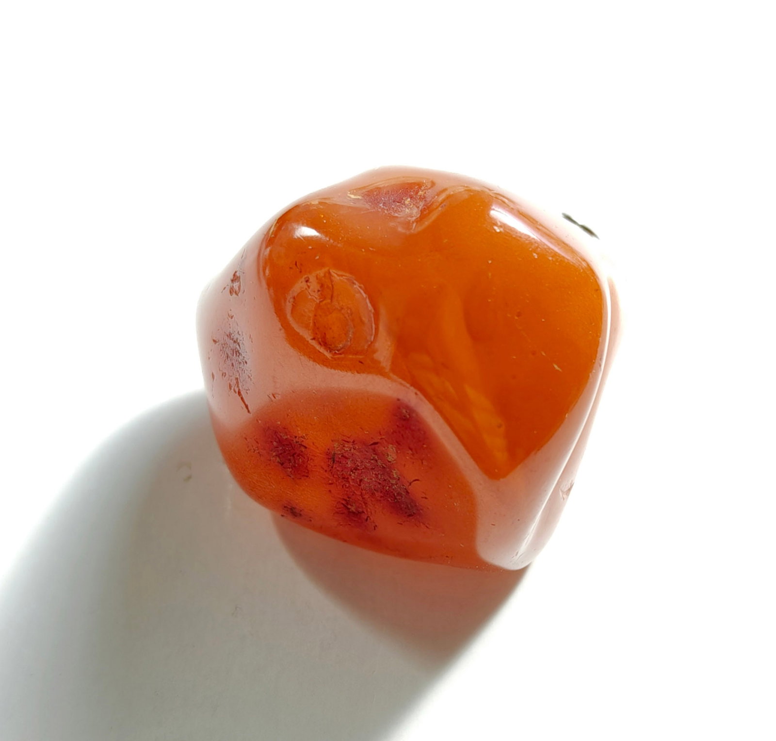 Chinese Amber Pendant - 3