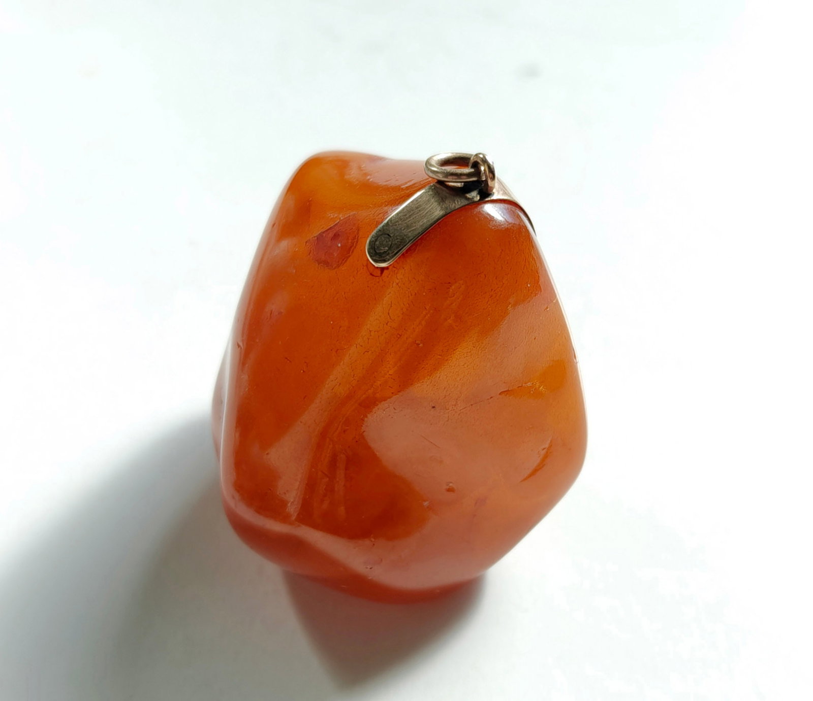 Chinese Amber Pendant - 4