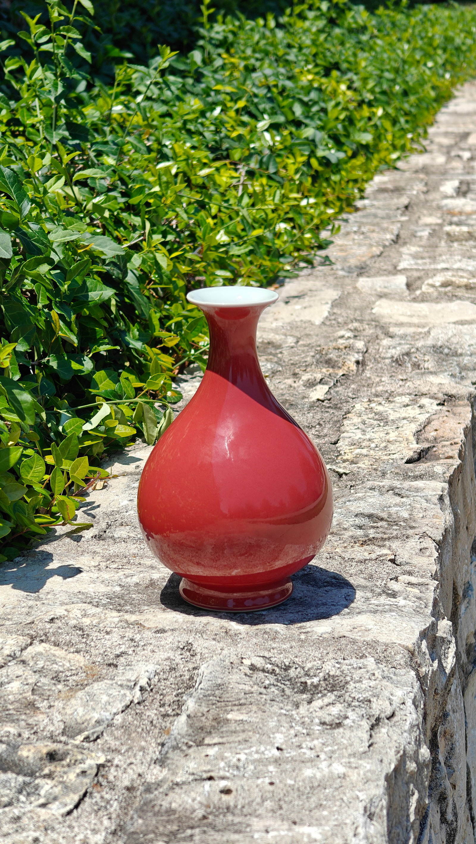 Fine Chinese Copper-Red Vase - 9