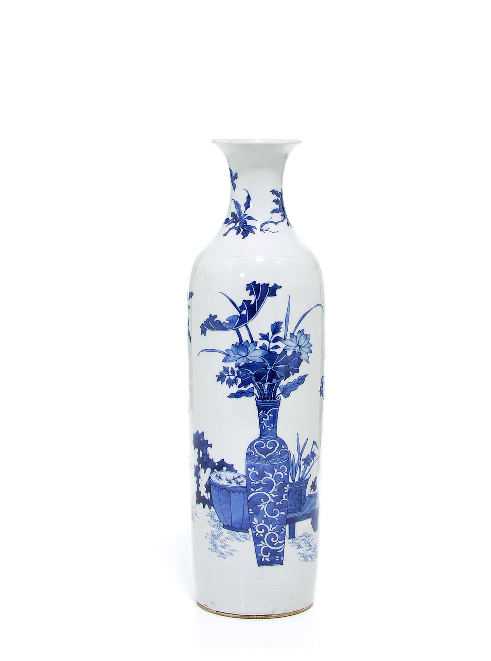 Fine Chinese Kangxi Blue And White Vase (1 of 17)