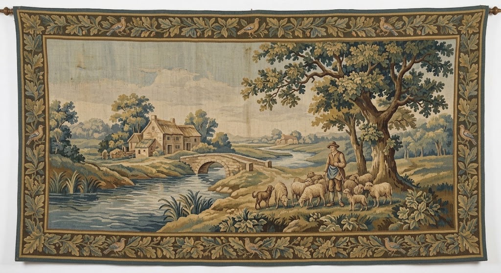 Wool Tapestry: L: 176 cm