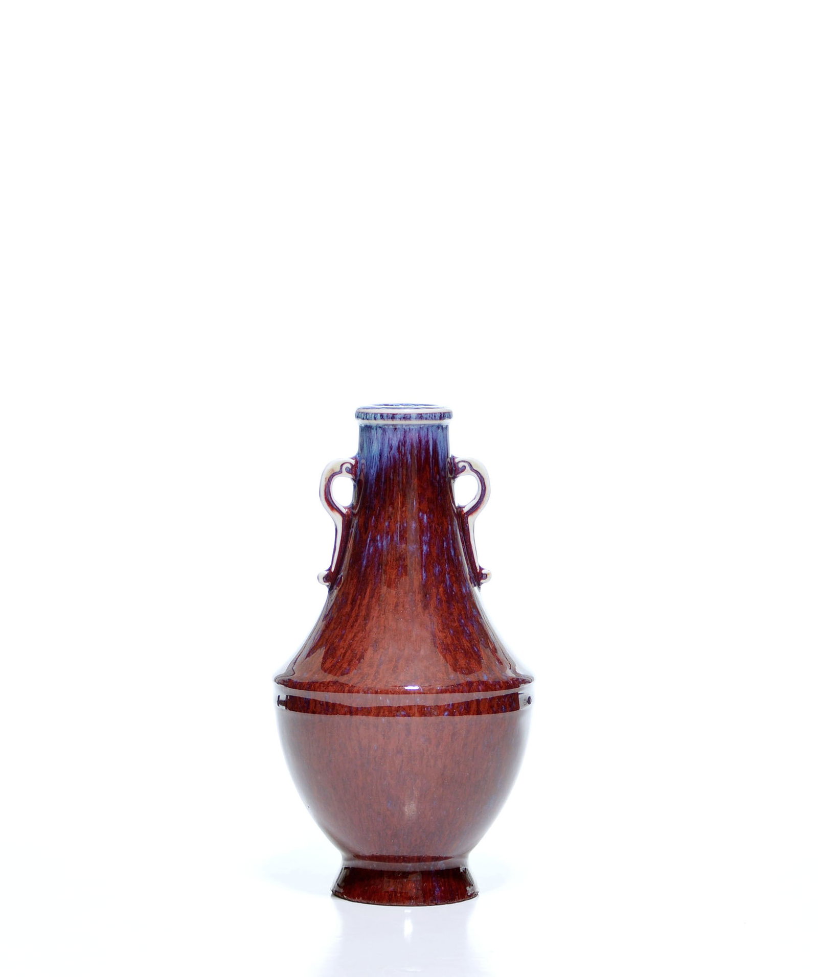Chinese Flambe-Glazed Porcelain Vase (1 of 19)