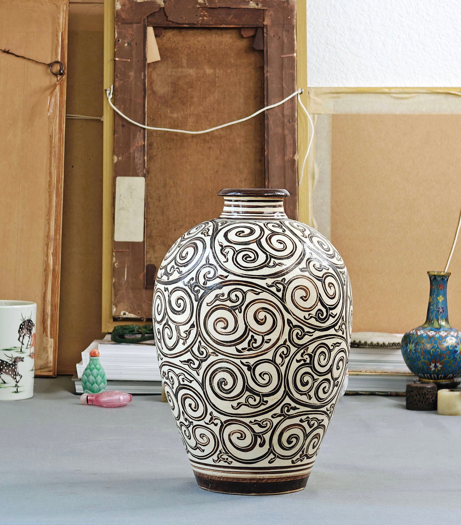 Chinese Cizhou Vase - 12