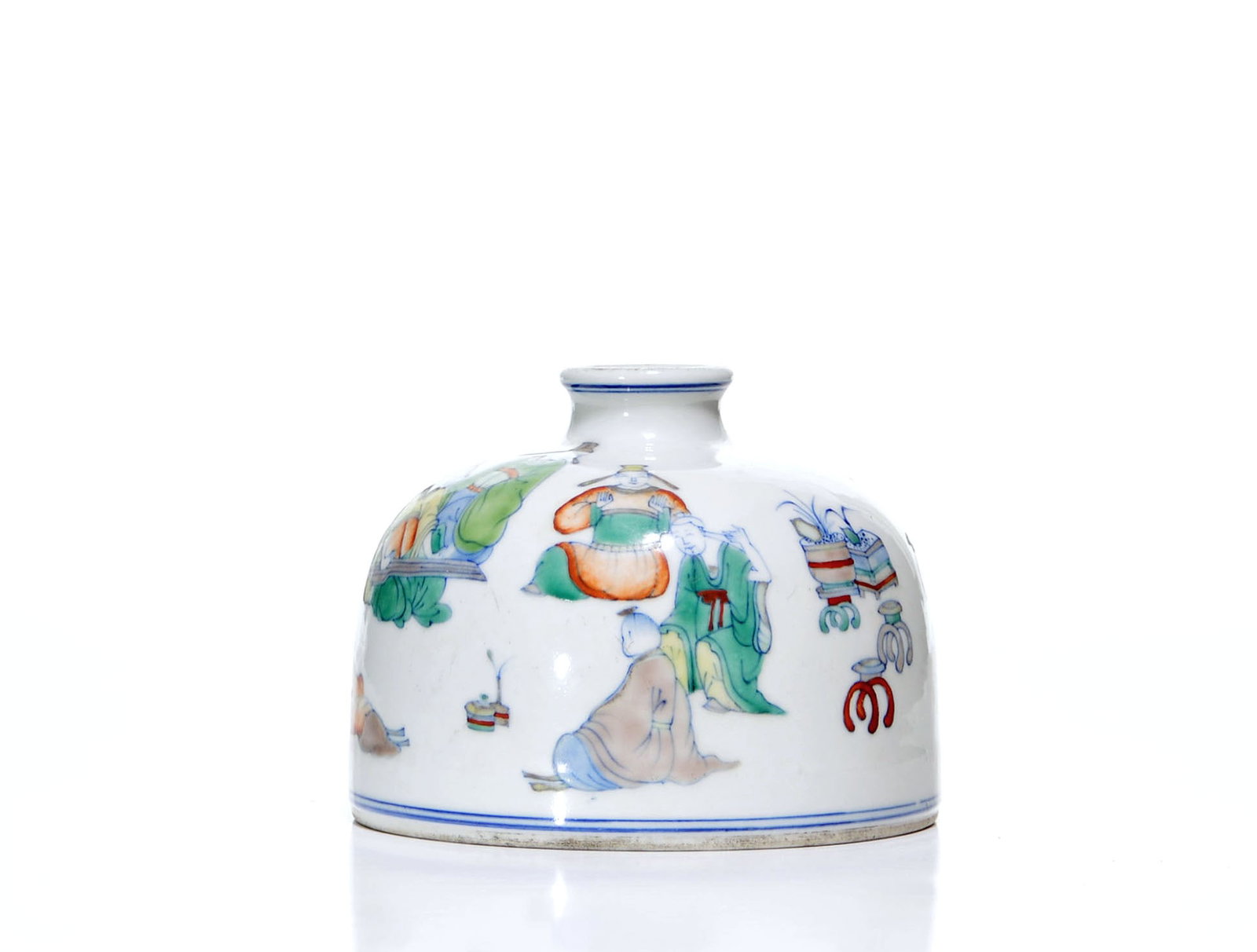 Chinese Doucai Enameled Water Pot (1 of 18)