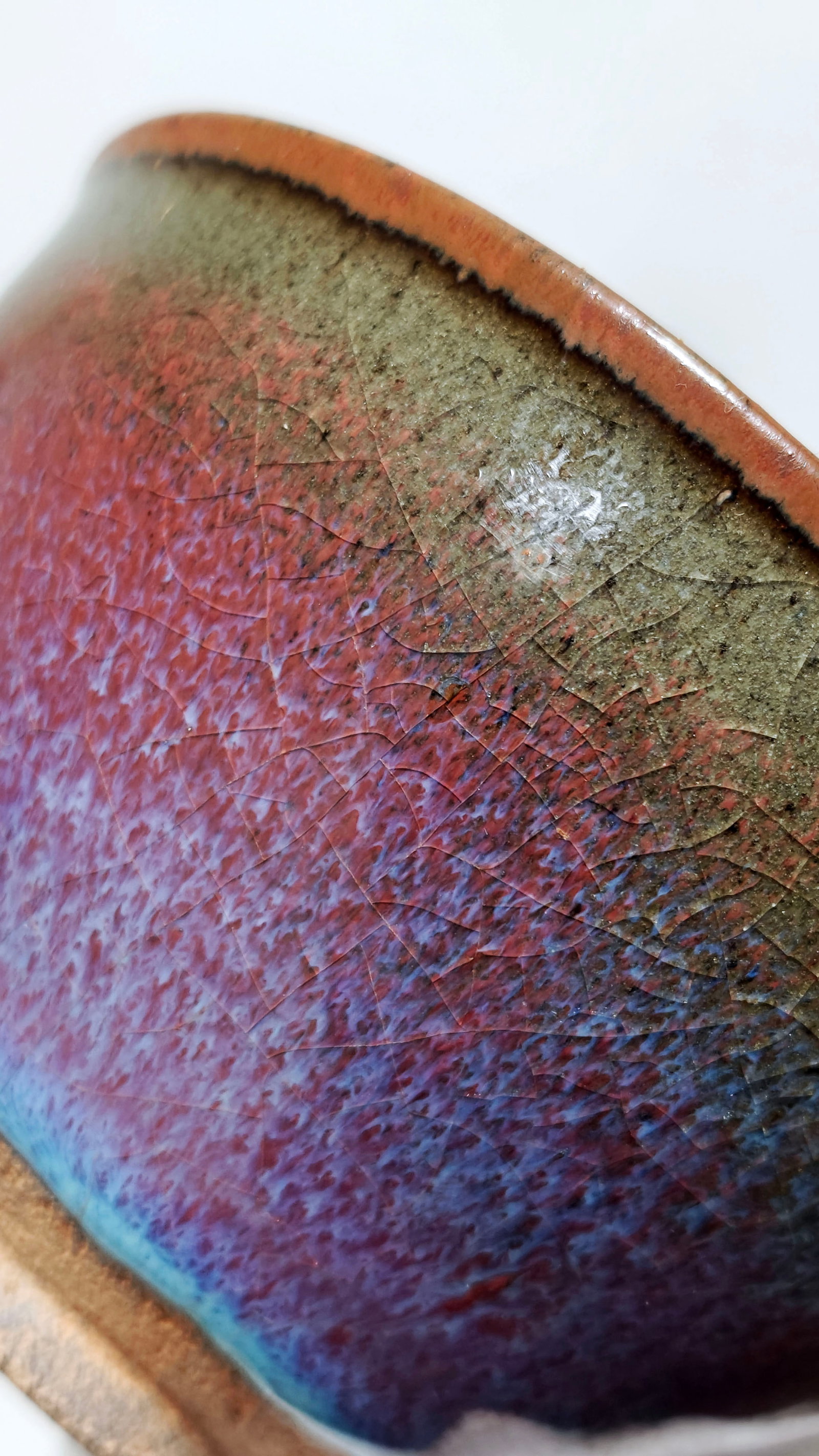 Chinese Mottled-Glazed Stoneware Bowl - 18
