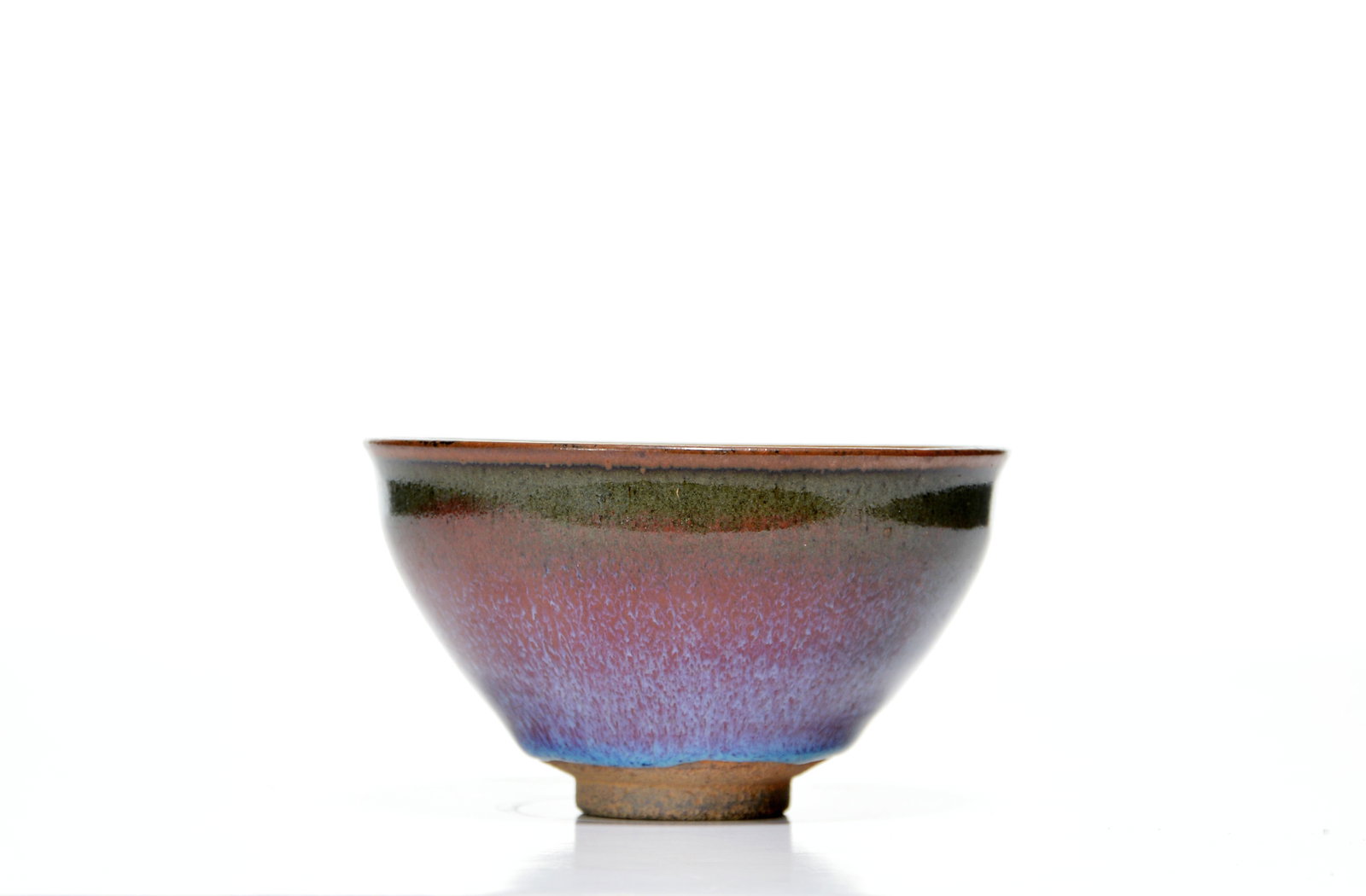 Chinese Mottled-Glazed Stoneware Bowl - 2