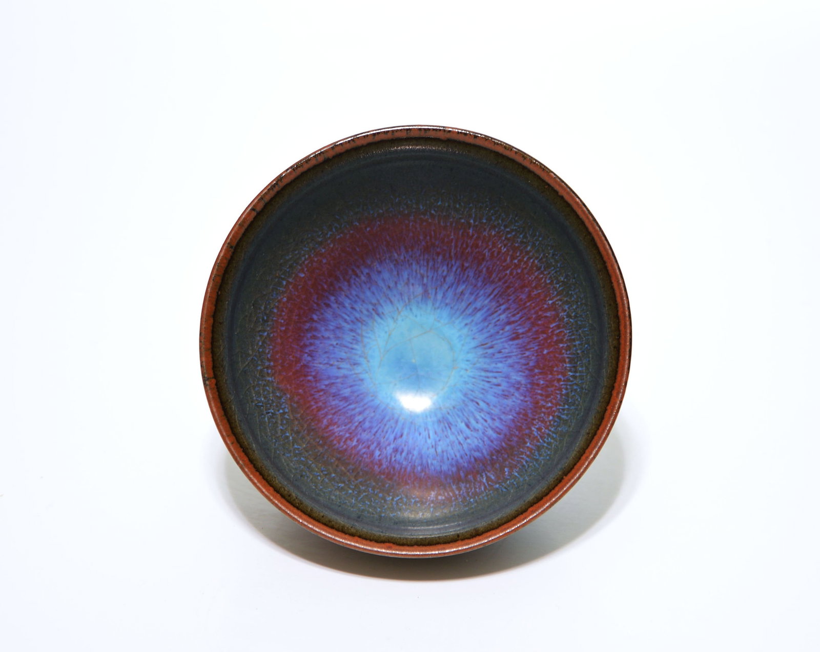 Chinese Mottled-Glazed Stoneware Bowl - 6