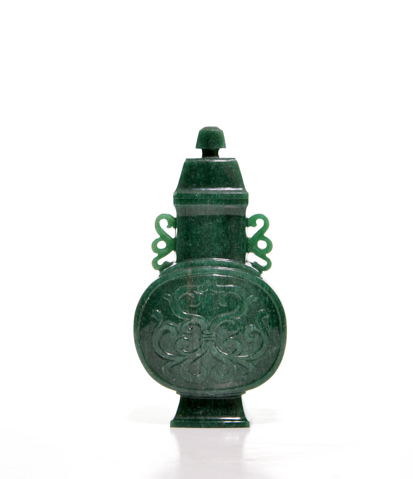Chinese Carved Jade Vase (1 of 16)