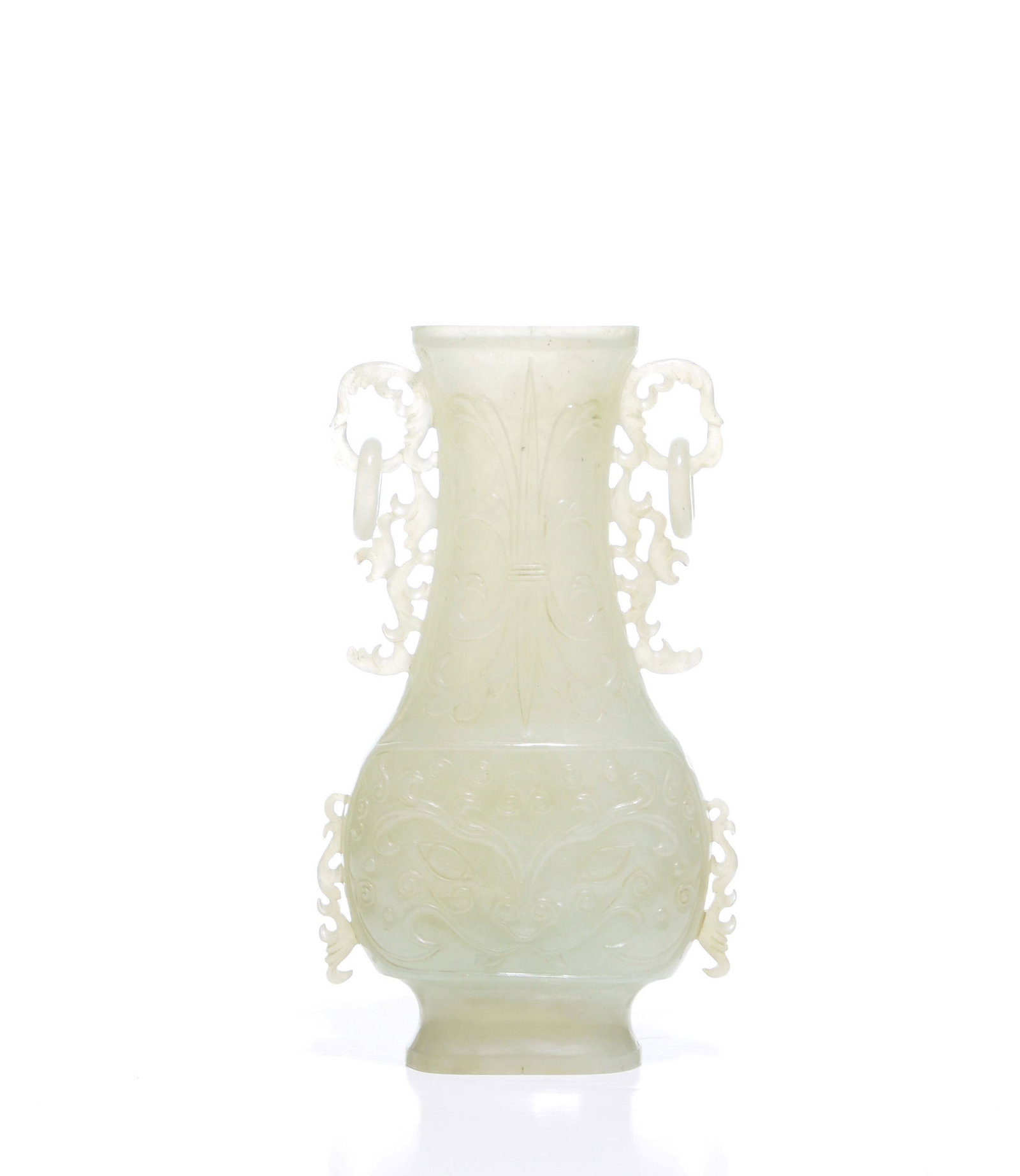 Chinese Carved Jade Vase (1 of 18)
