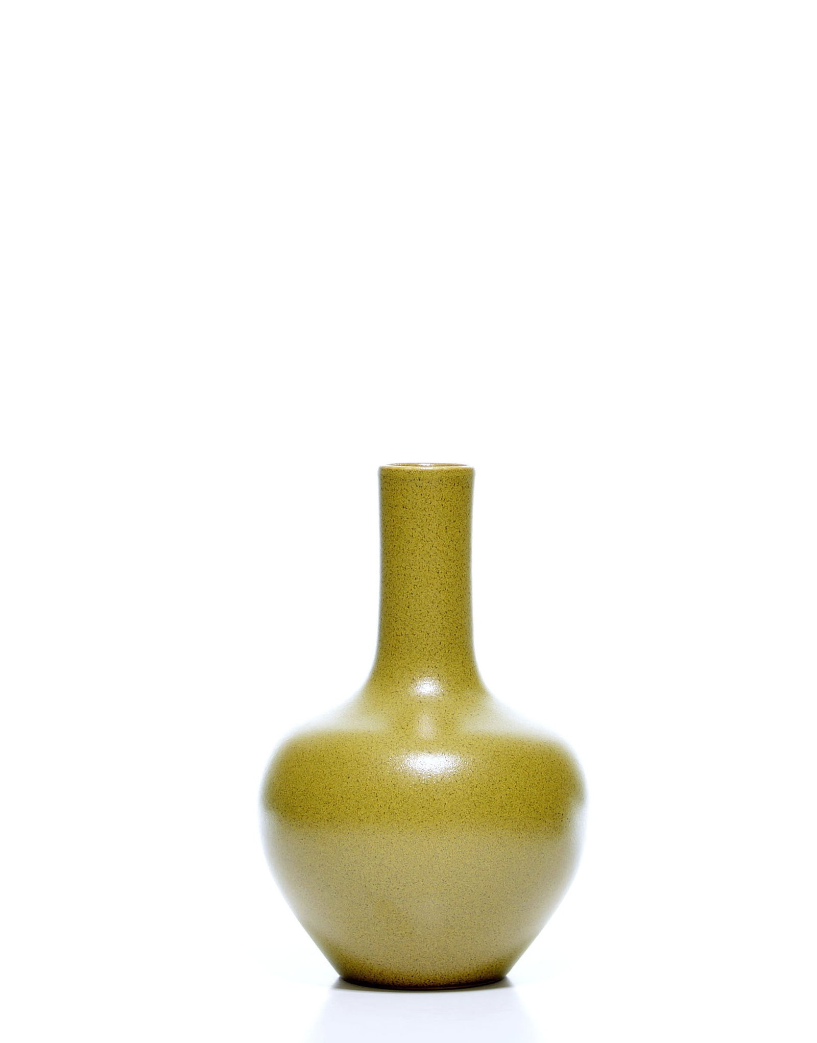 Chinese Teadust-Glazed Bottle Vase (1 of 9)
