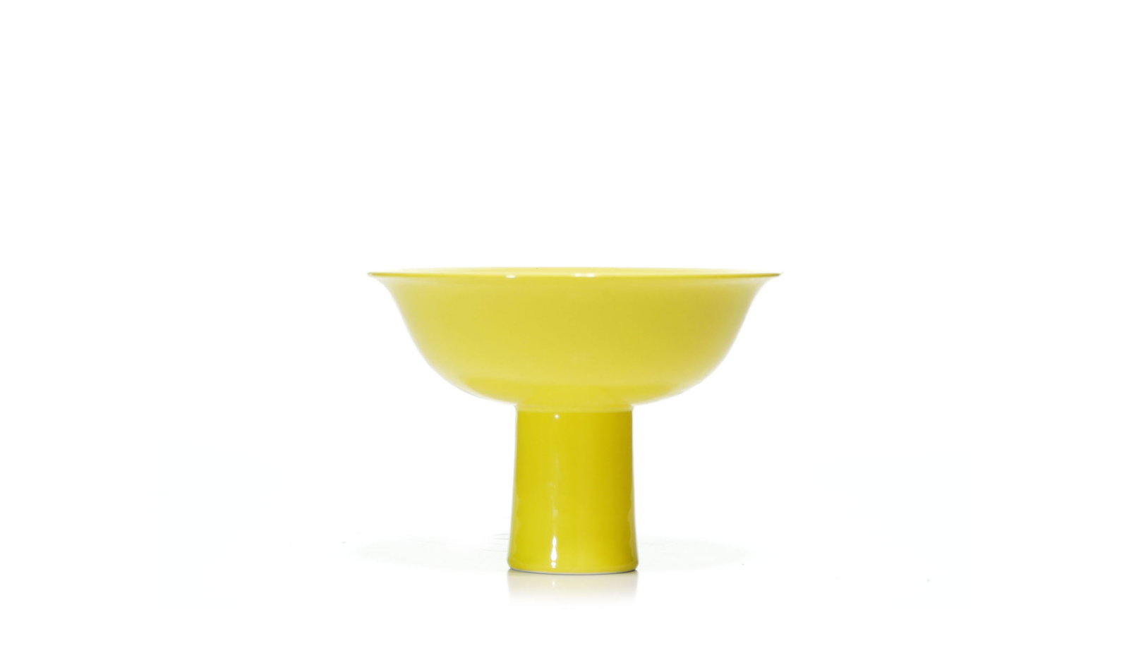 Chinese Yellow-Glazed Stem Bowl (1 of 11)