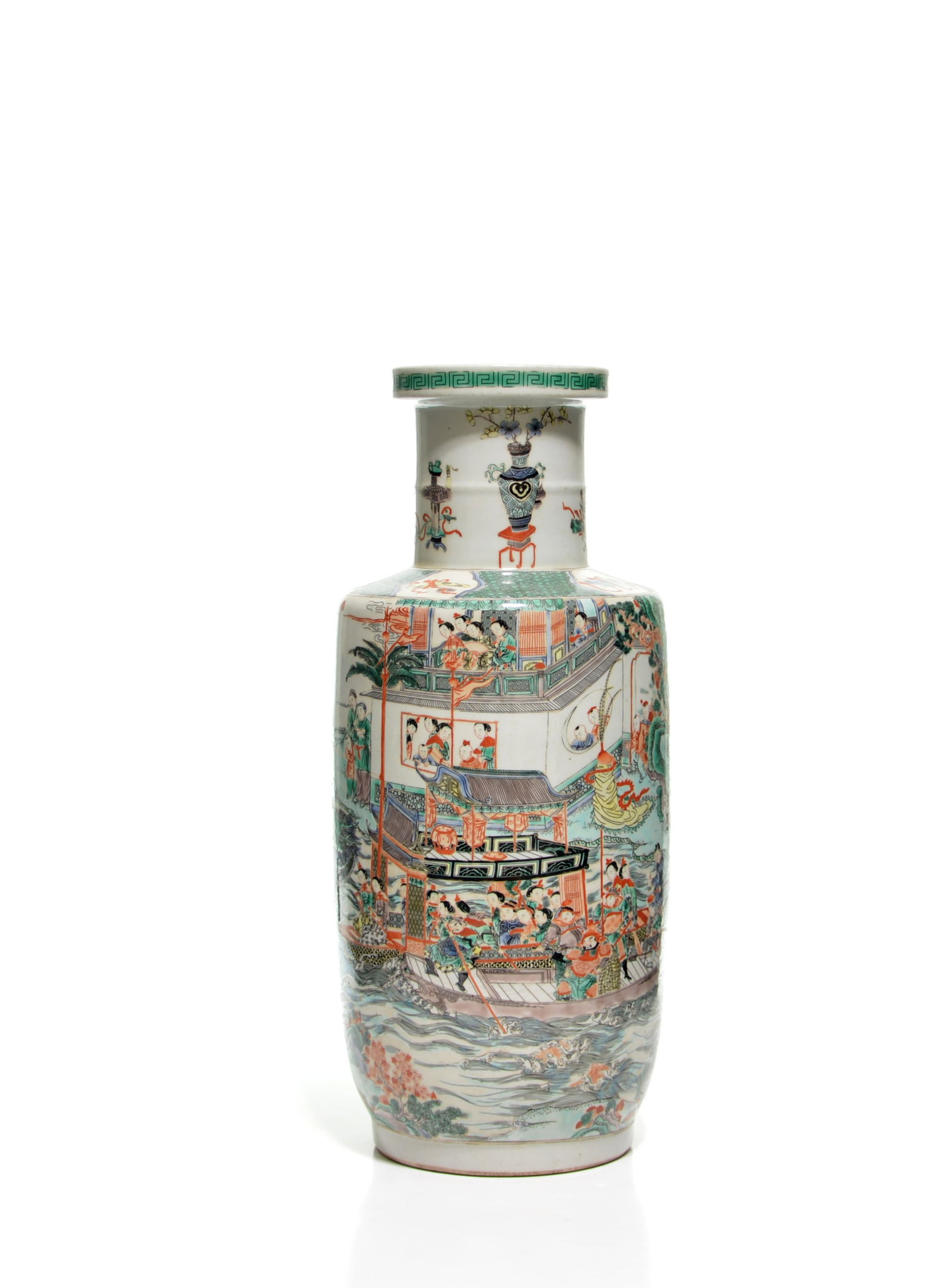 Chinese Enameled Porcelain Vase (1 of 18)