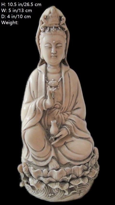 CHINESE PORCELAN DE HUA GUAN YIN MING DYN HE CHAO ZONG (1 of 10)