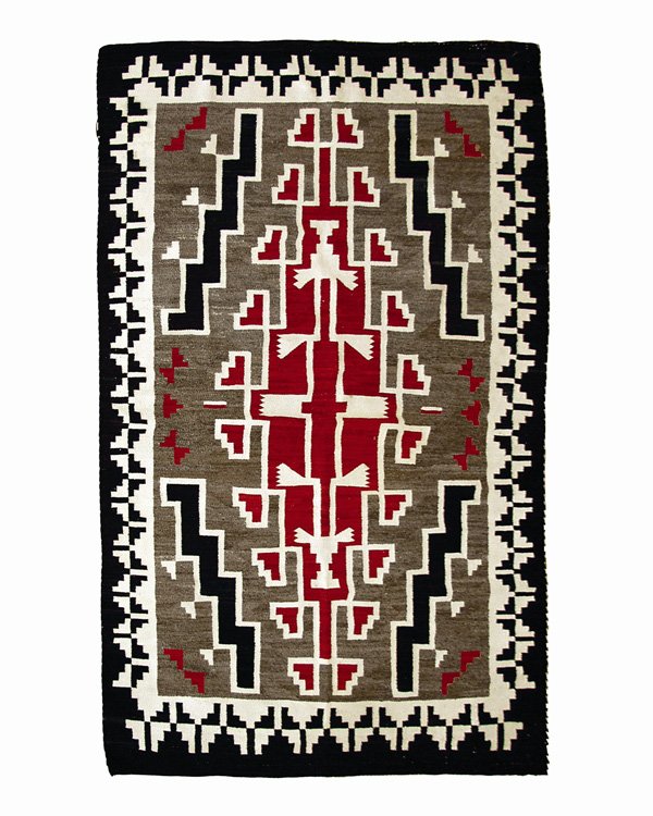 A Navajo regional rug, second quarter of the 20th