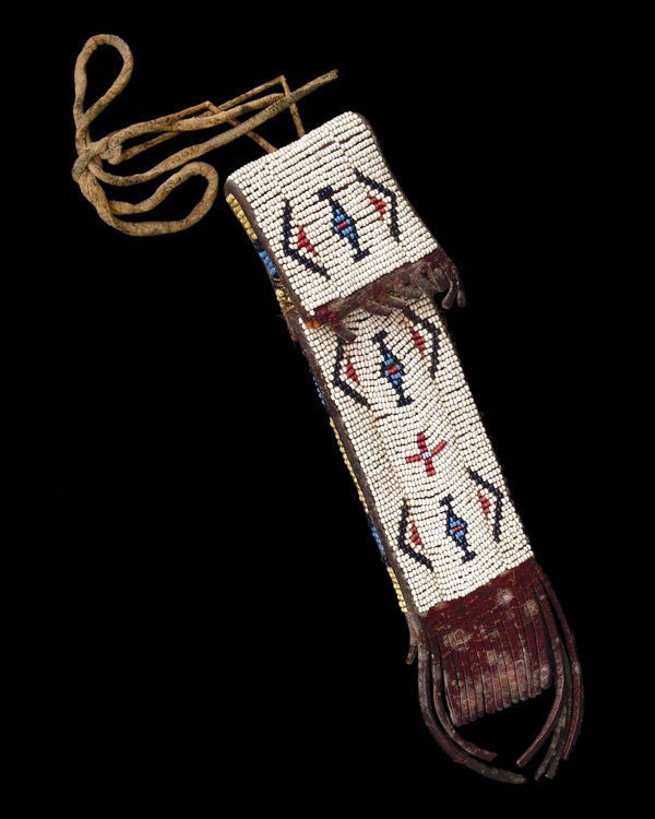 An Arapaho whetstone case, last quarter of the 19t