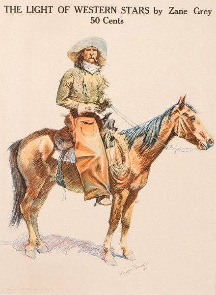 Frederic Remington 1861-1909; An Arizona Cowboy ;