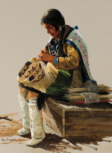 Ray Swanson 1937-2004; Mollie Taus ; Oil; 15 7/8