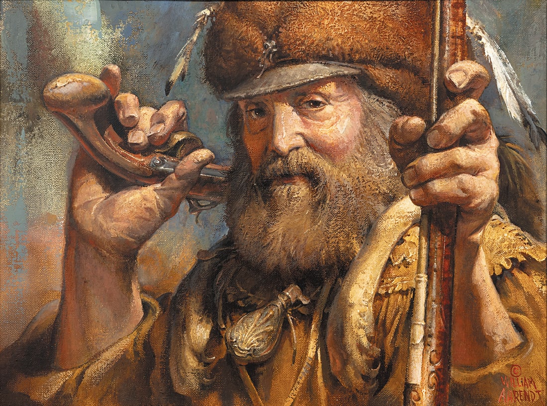 William Ahrendt, "Mountain Man" (1 of 2)