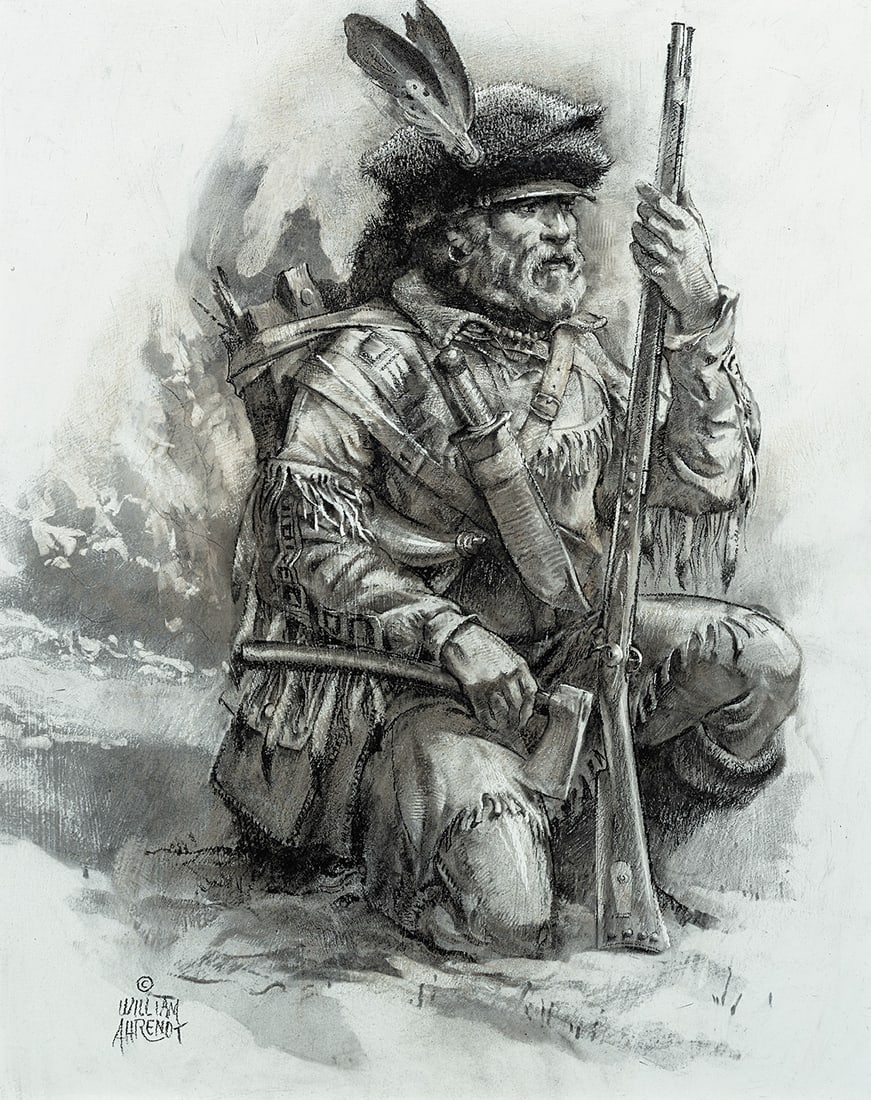 William Ahrendt, "Mountain Man" (1 of 2)