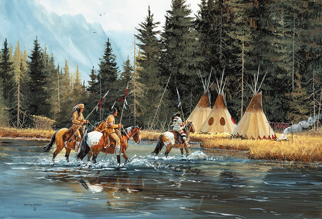 Gerry Metz, "Return from the Hunt" (1 of 2)