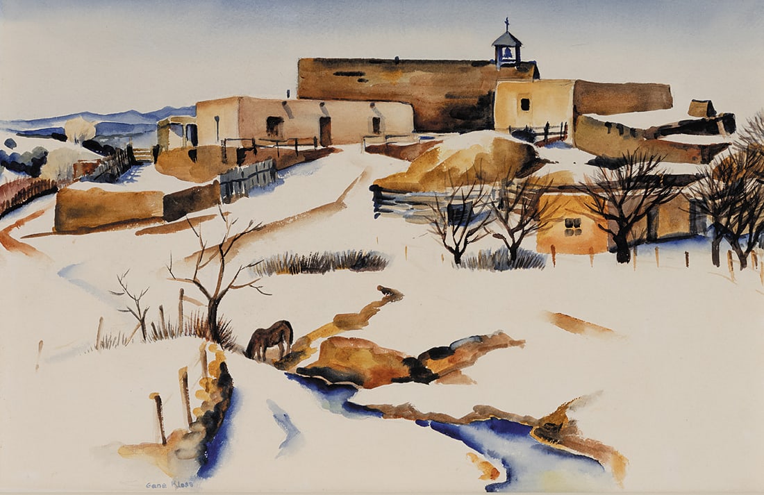 Gene Kloss, "February Morning" (1 of 2)