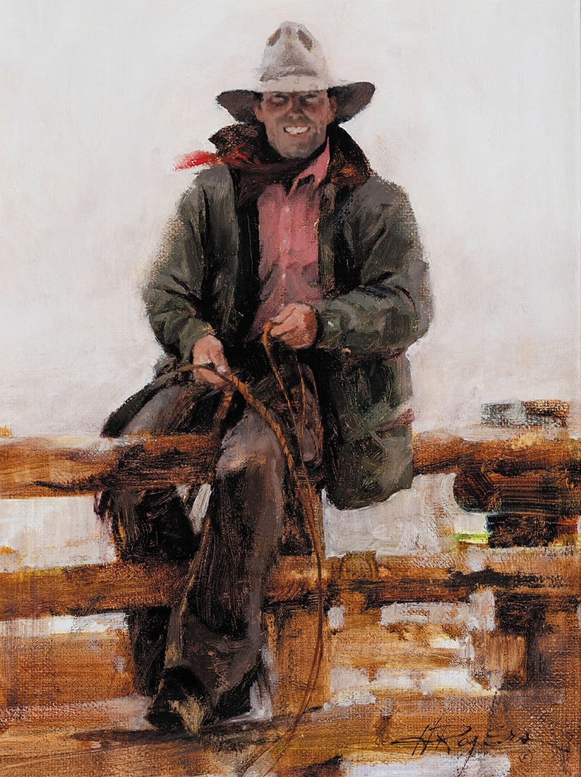 Howard Rogers, "Montana Cowboy" (1 of 2)