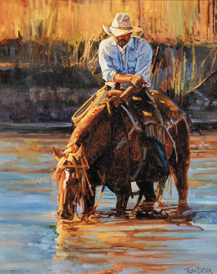 Tom Dorr, "Evening Drink" (1 of 2)