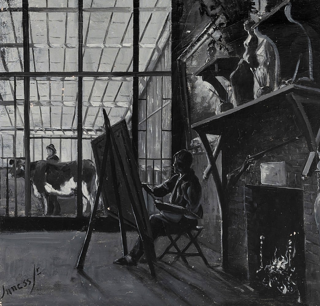 George Inness Jr, "The Artist" (1 of 2)