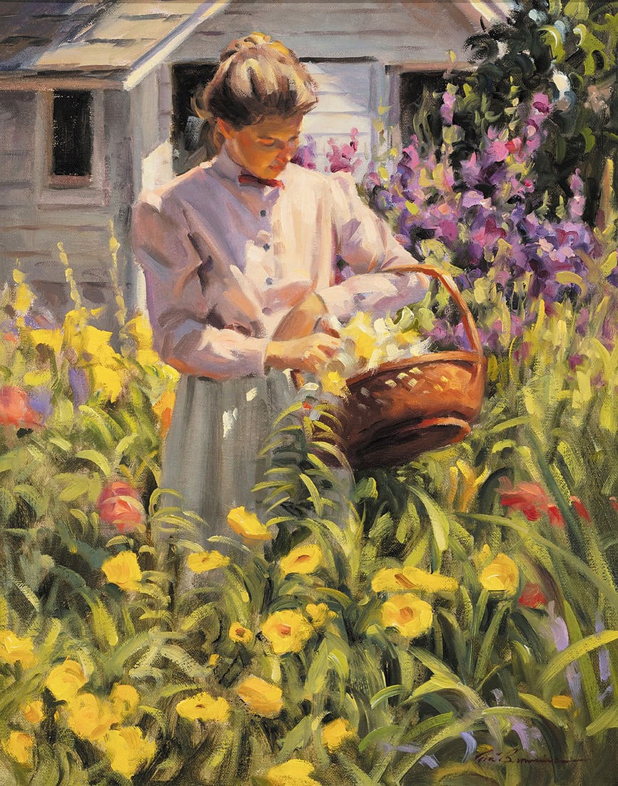 Tom Browning, "Picking Flowers" (1 of 2)