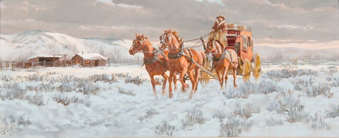 Ron Stewart, "Cold Traveling"