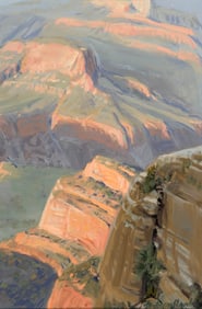 Wilson Hurley, "Sunset at the Grand Canyon"