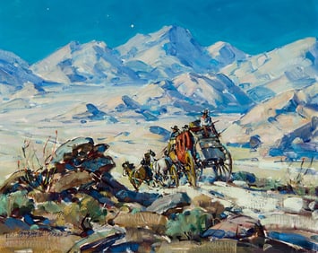 Marjorie Reed, "Moonlight Vallecitos Grade"